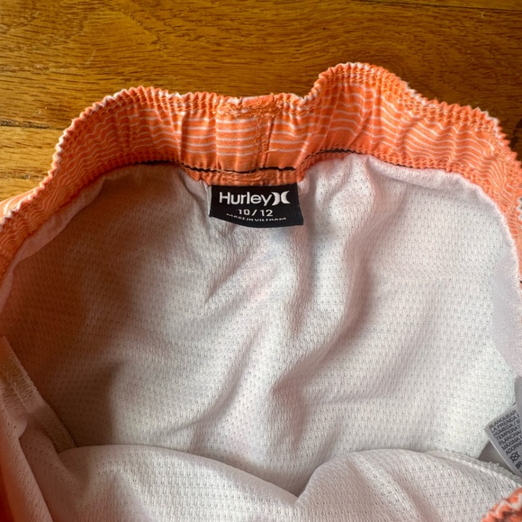 Boys Hurley Swim Trunks - Mesh liner - Sz 10/12 - EUC - Picture 2 of 3